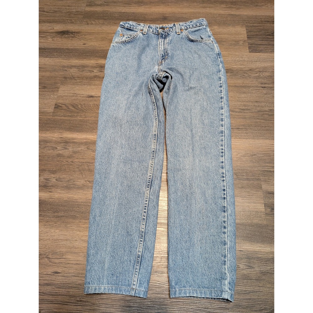 Levis 921 Orange Tab Slim Tapered Jeans Womens 8 Reg‎ M Medium Wash Vintage 90s